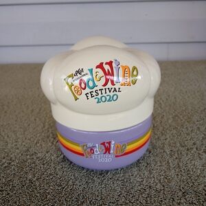 Disney Epcot Food & Wine Festival 2020 Measuring Ceramic Cup 5 Pc Set
